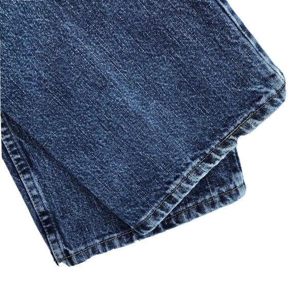 Wrangler 13MWZWD Denim Jeans 38x32 Cowboy Jeans Straight Leg Patch Logo Rodeo - Picture 7 of 7